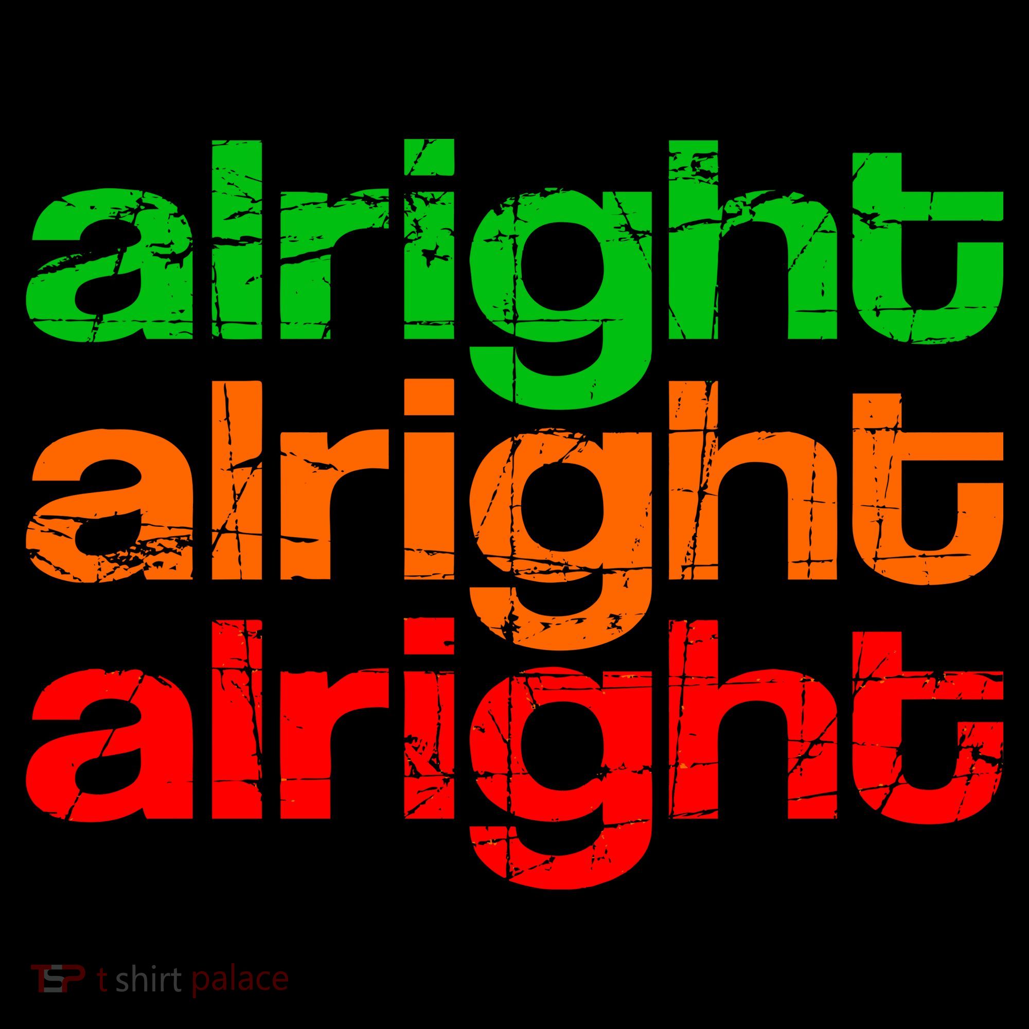 Retro Alright Logo Women's Hoodie
