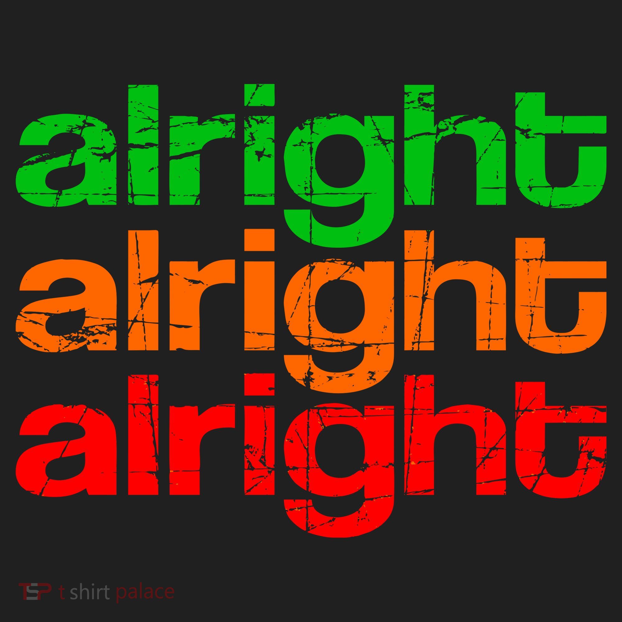 Retro Alright Logo Tumbler