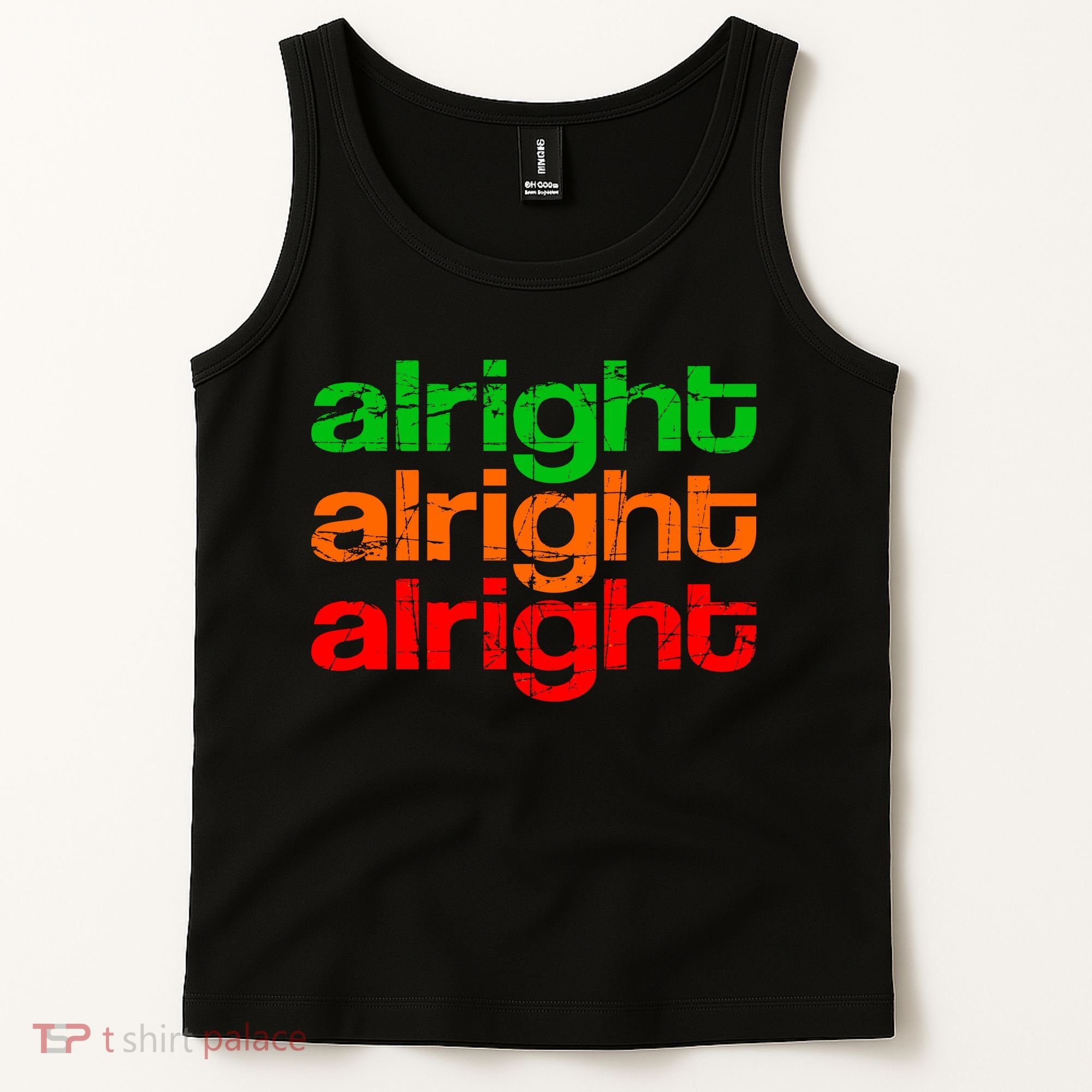 Retro Alright Logo Tank Top
