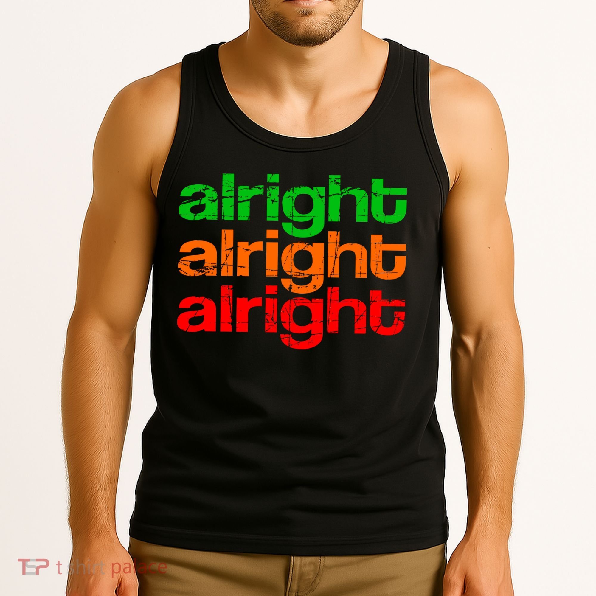 Retro Alright Logo Tank Top