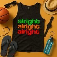 Retro Alright Logo Tank Top thumb 4