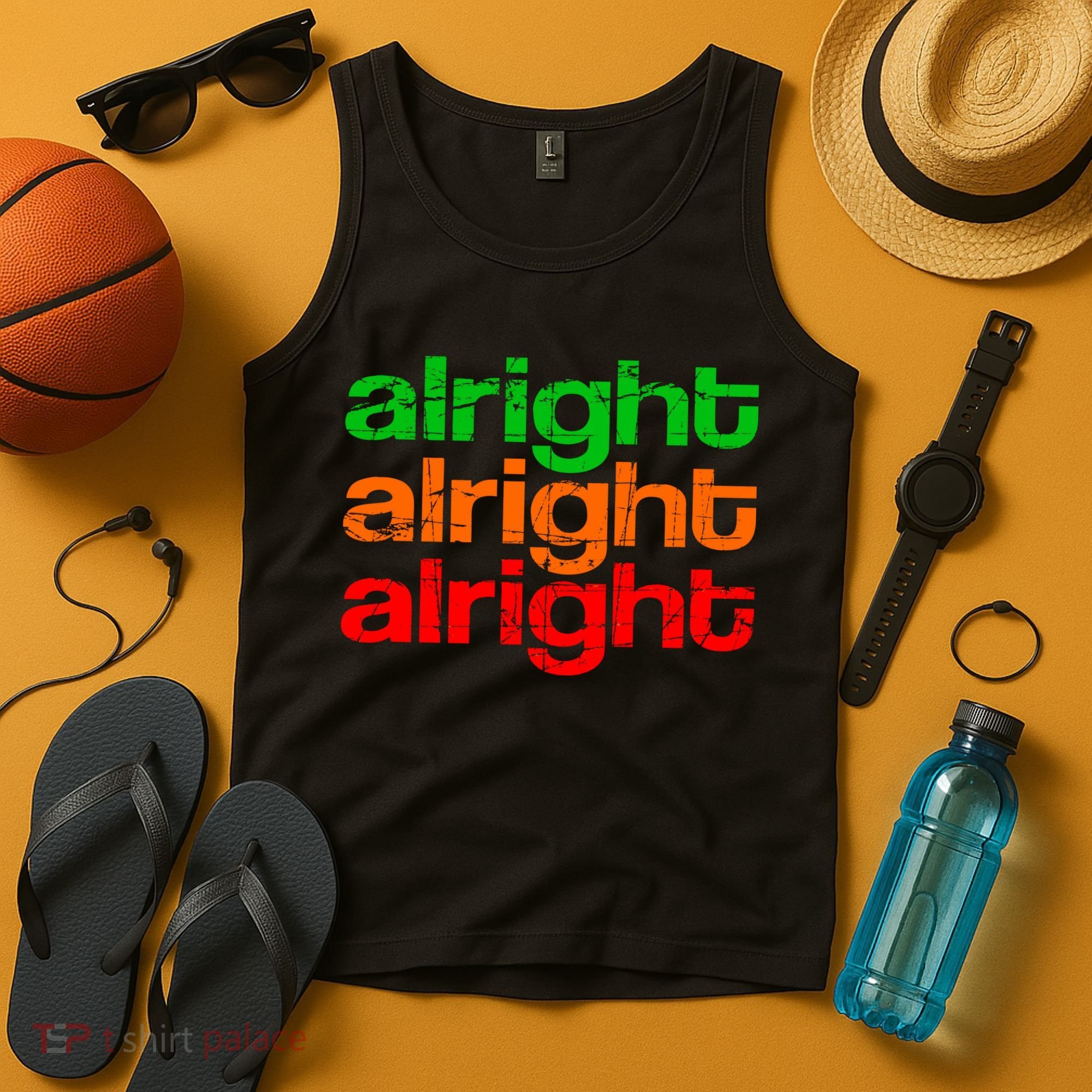 Retro Alright Logo Tank Top