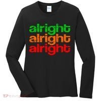 Retro Alright Logo Women's Long Sleeve Shirt thumb 0