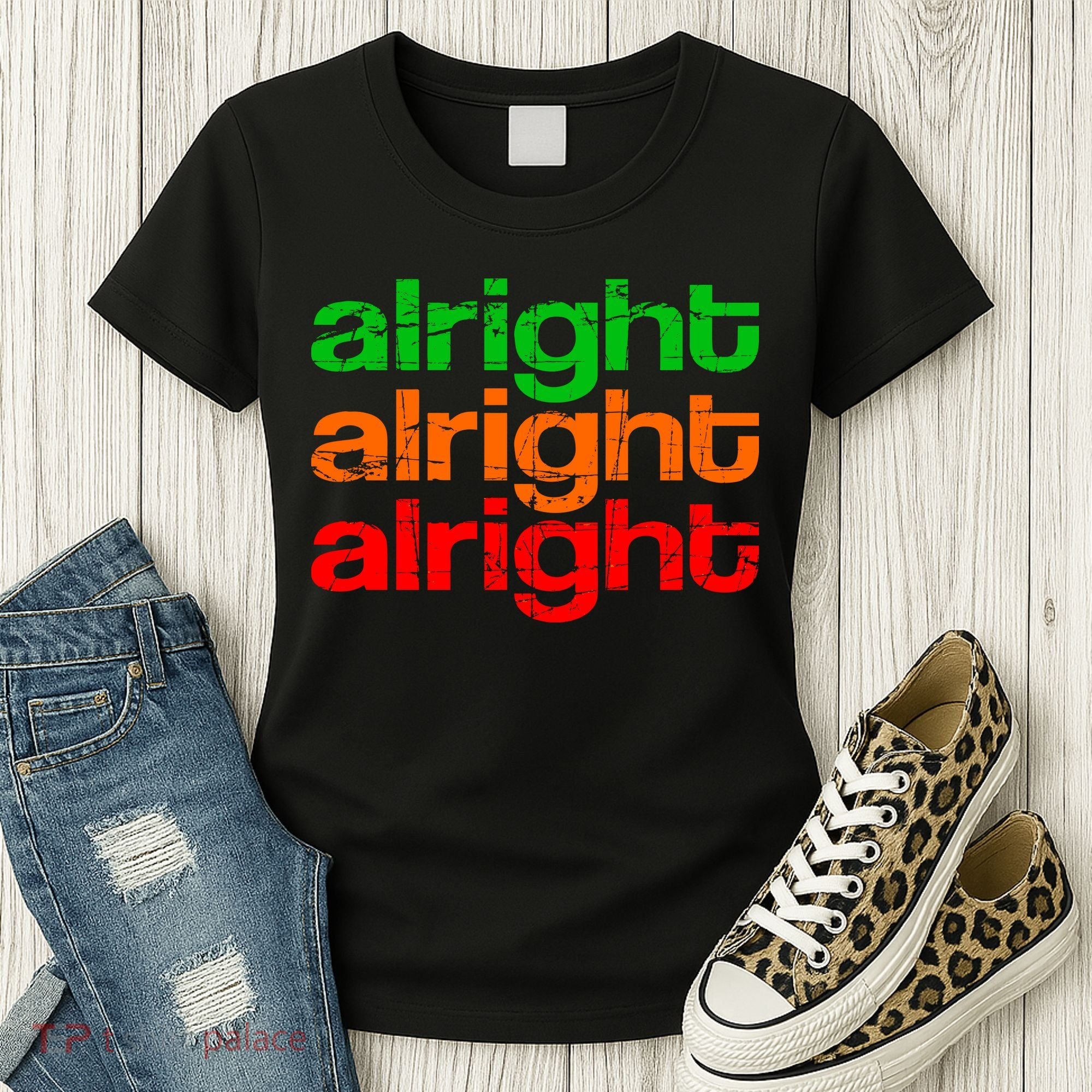 Retro Alright Logo Women's T-Shirt