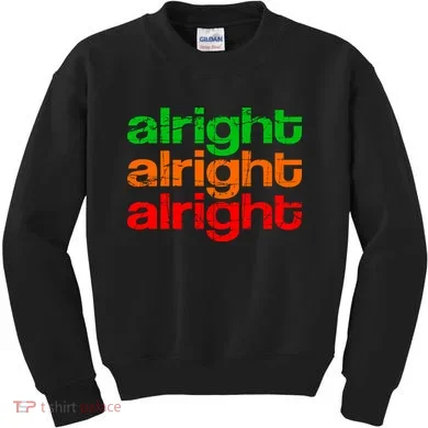Retro Alright Logo Kids Sweatshirt