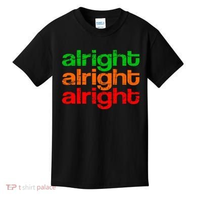 Retro Alright Logo Kids T-Shirt