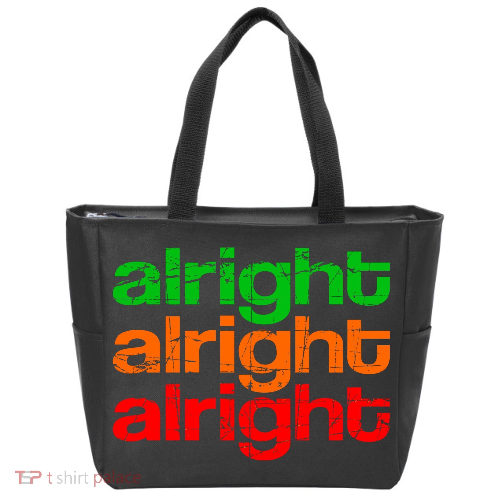 Retro Alright Logo Tote Bag