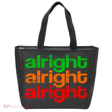 Retro Alright Logo Tote Bag
