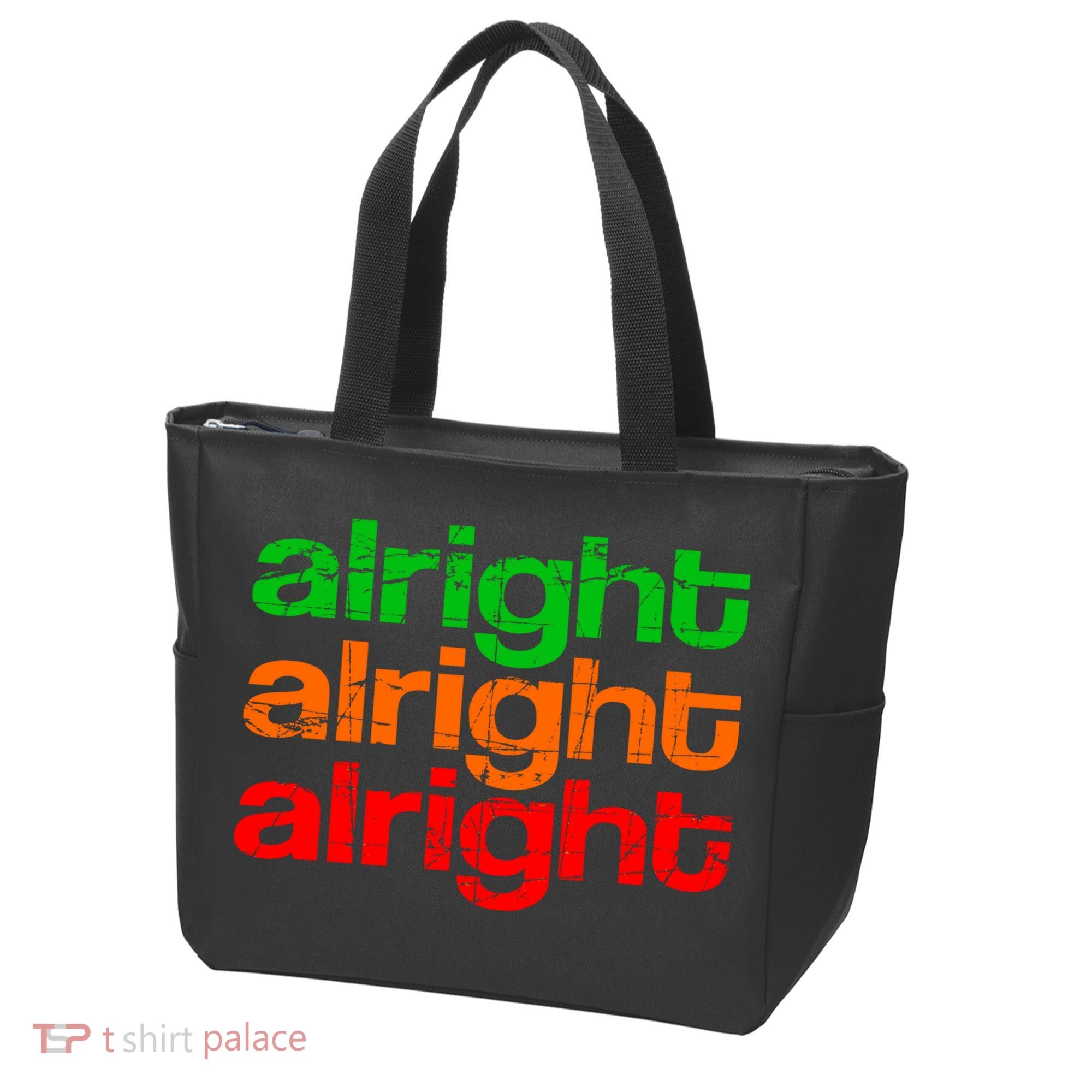 Retro Alright Logo Tote Bag