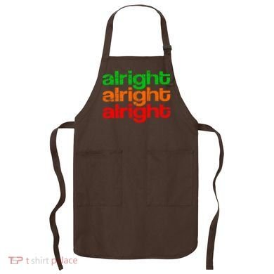 Retro Alright Logo Apron
