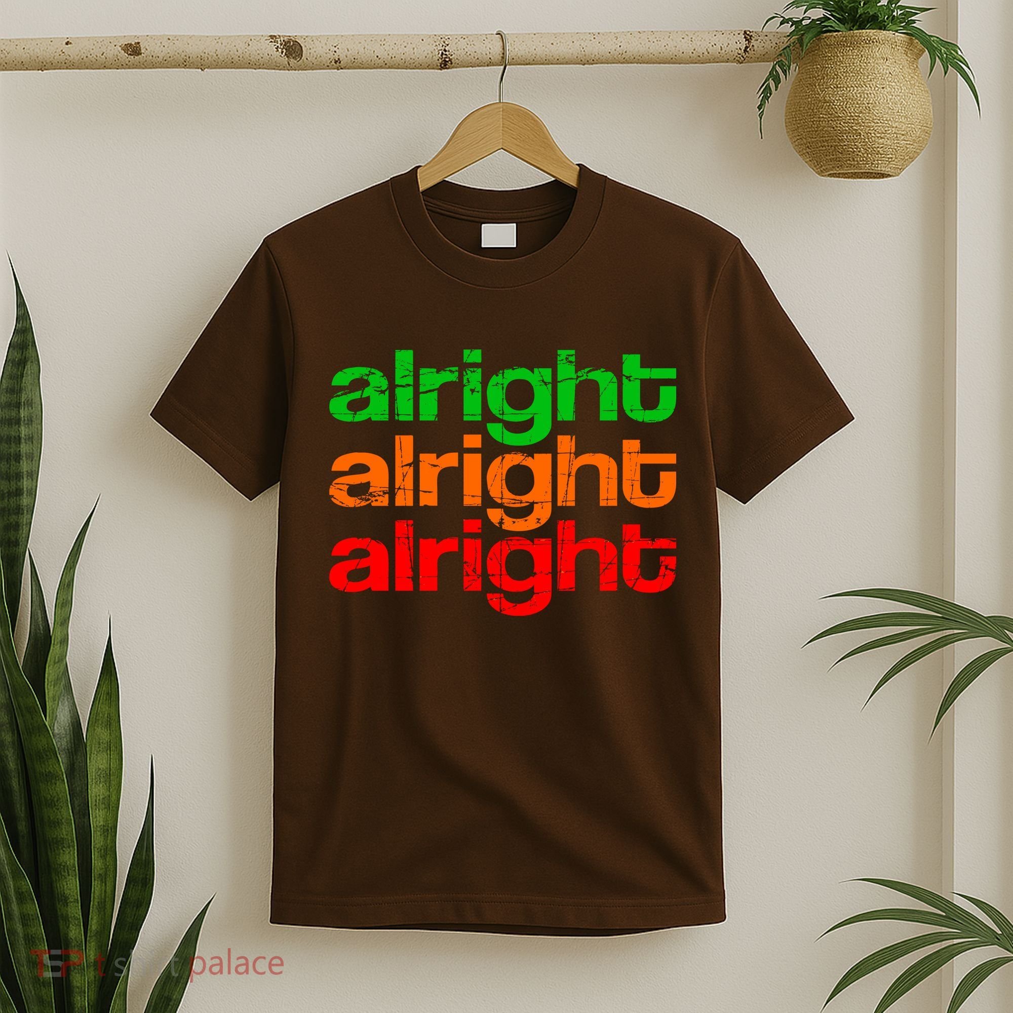 Retro Alright Logo T-Shirt
