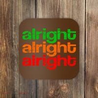 Retro Alright Logo Coaster thumb 0