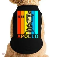 Retro Apollo 11 50th Anniversary 1969 Doggie Tank thumb 0