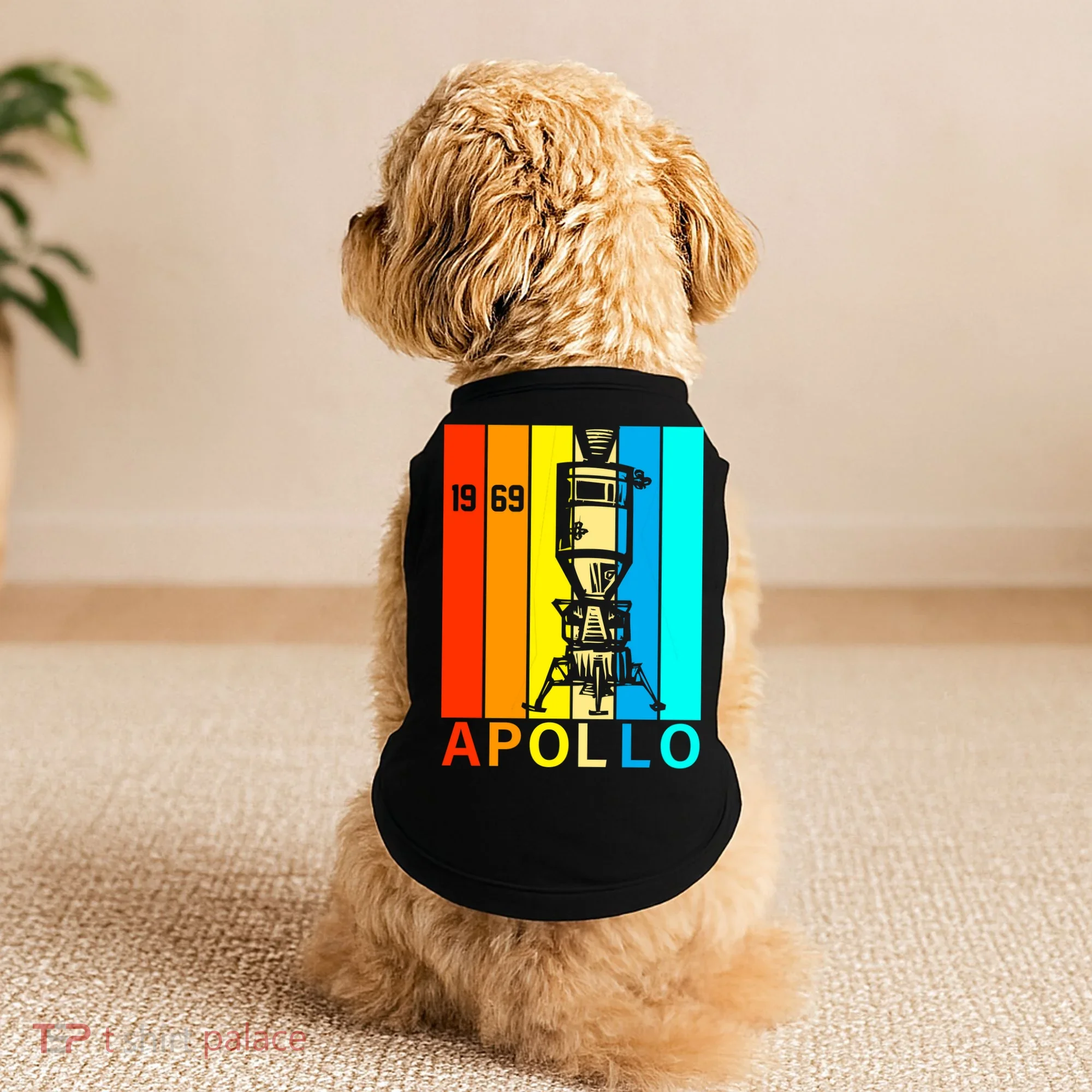 Retro Apollo 11 50th Anniversary 1969 Doggie Tank