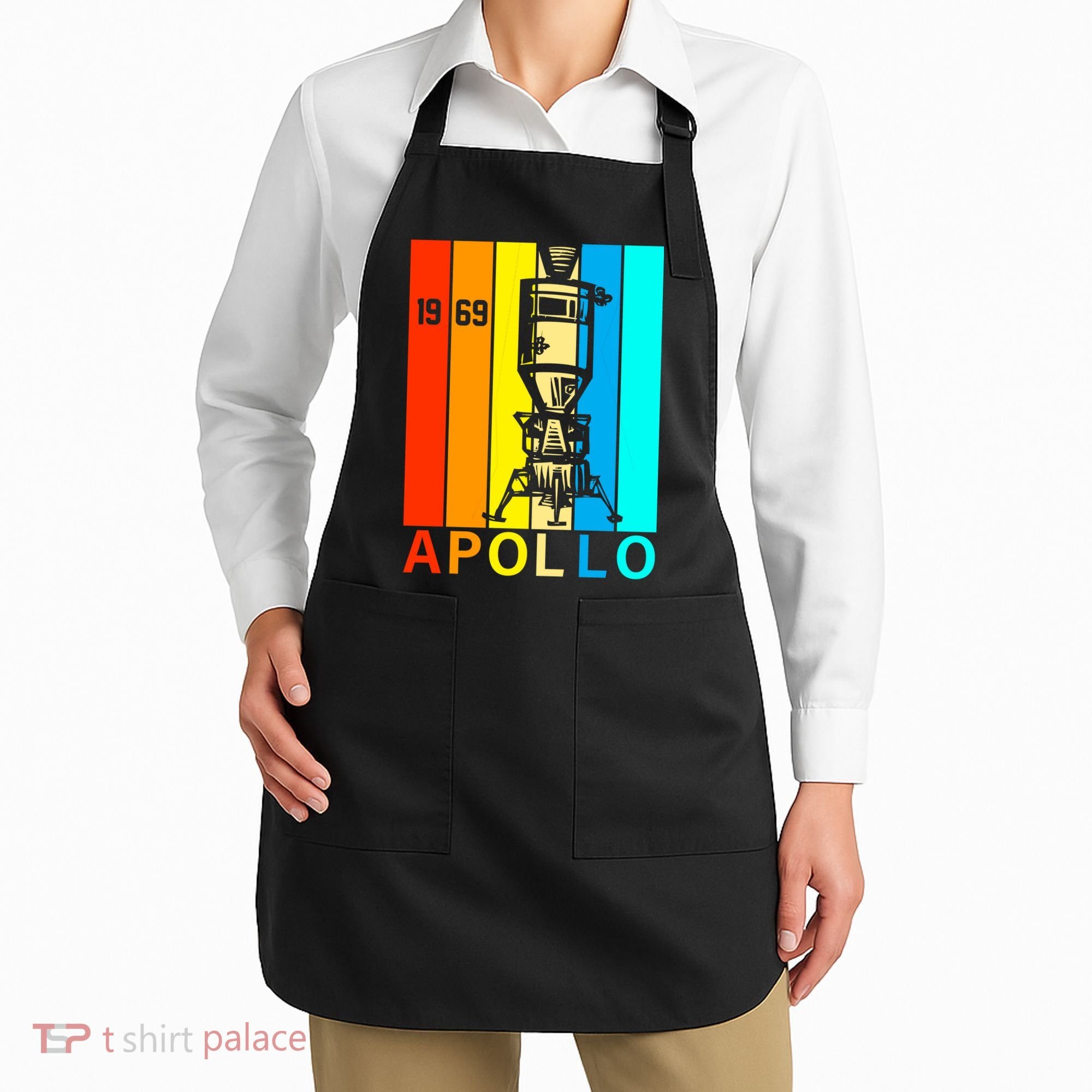 Retro Apollo 11 50th Anniversary 1969 Apron