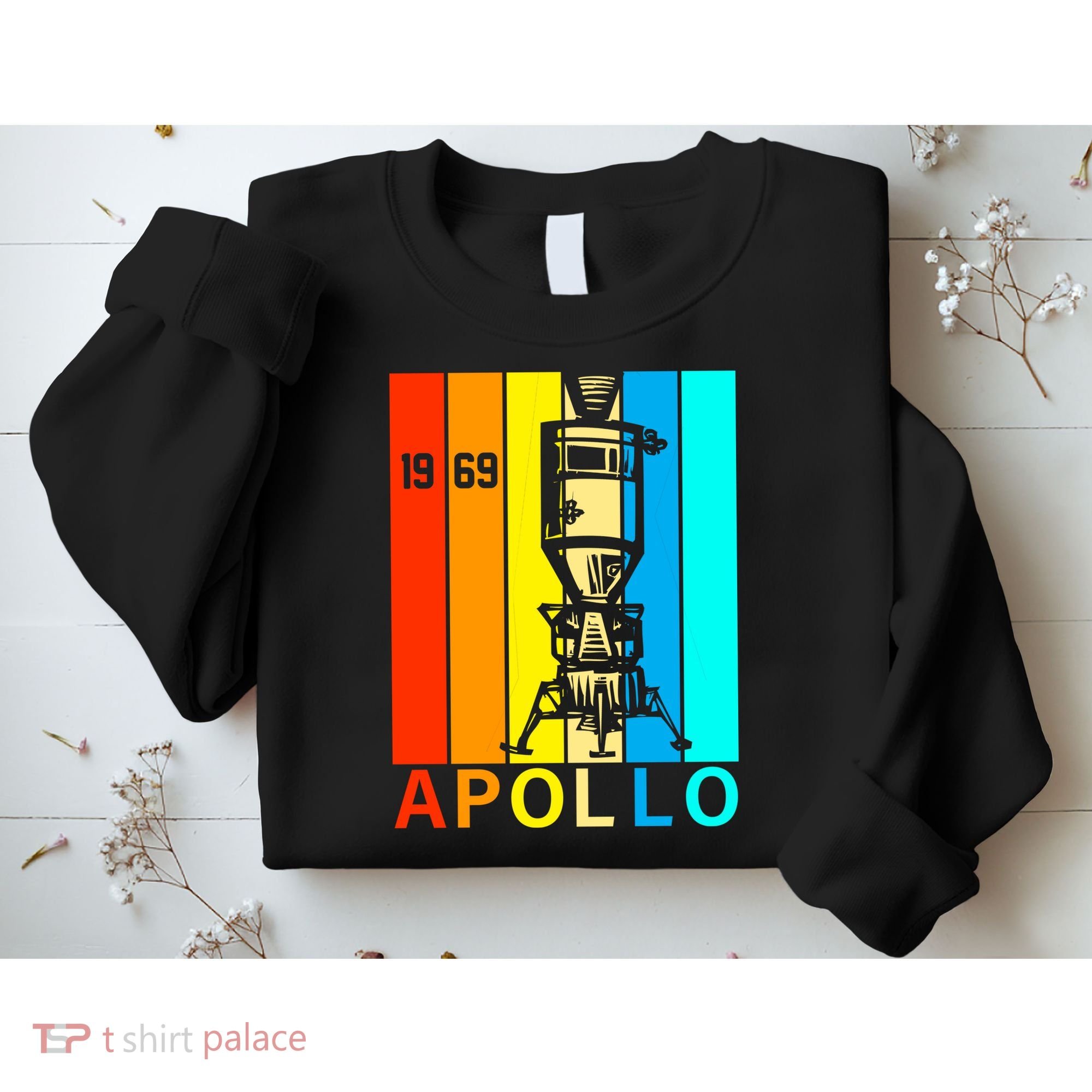 Retro Apollo 11 50th Anniversary 1969 Sweatshirt