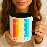 Retro Apollo 11 50th Anniversary 1969 Coffee Mug thumb 3