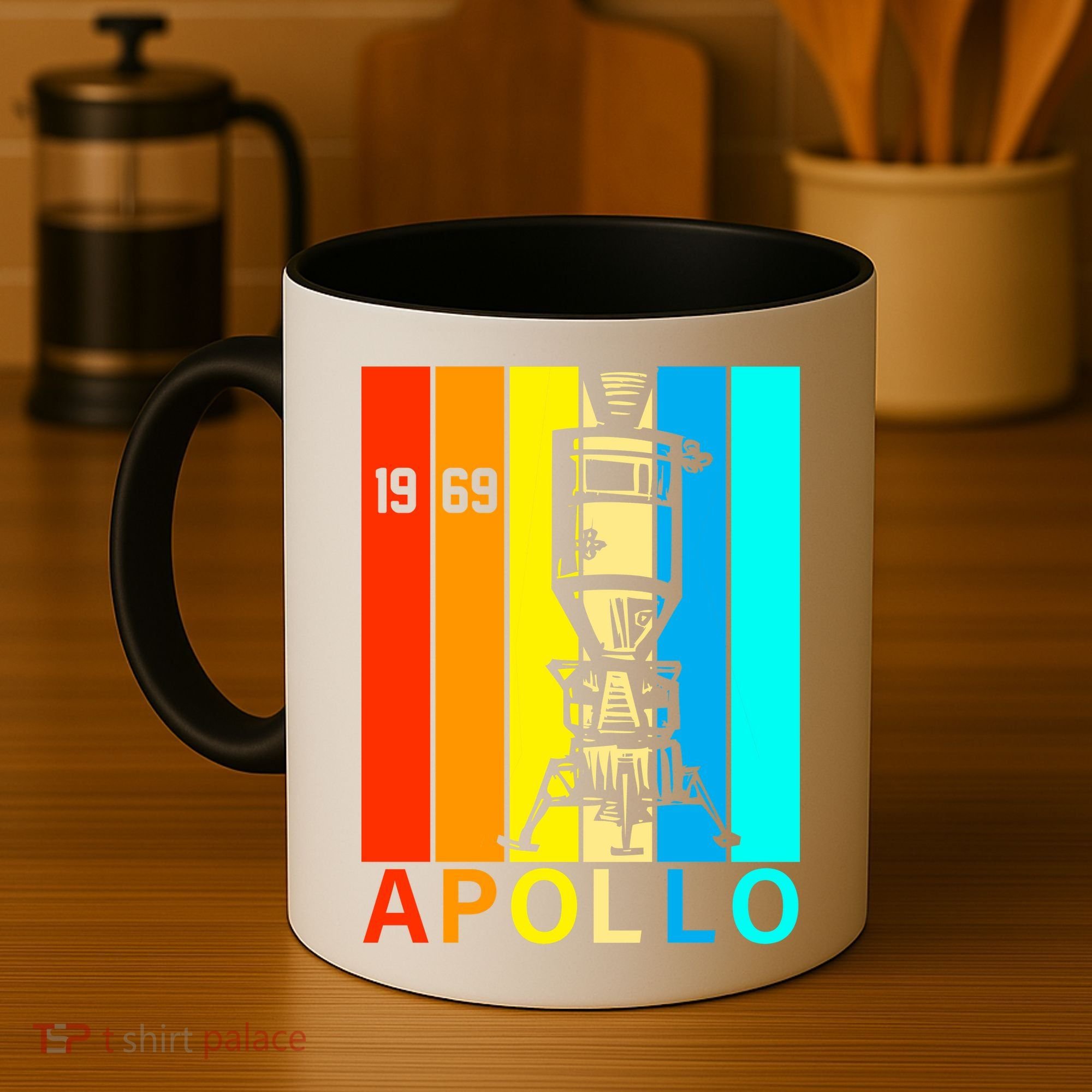 Retro Apollo 11 50th Anniversary 1969 Coffee Mug
