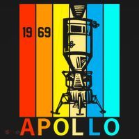 Retro Apollo 11 50th Anniversary 1969 Coaster thumb 2