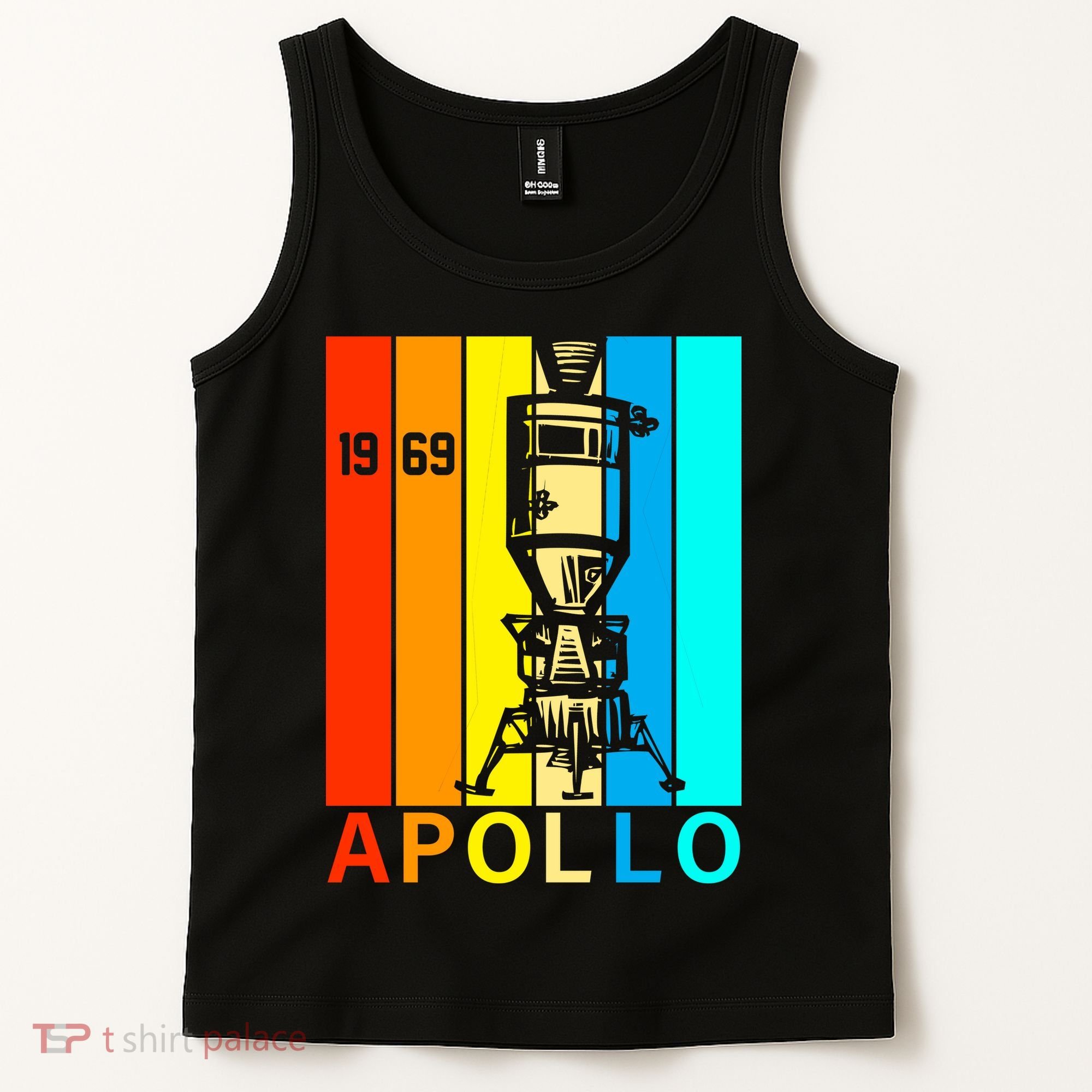 Retro Apollo 11 50th Anniversary 1969 Tank Top