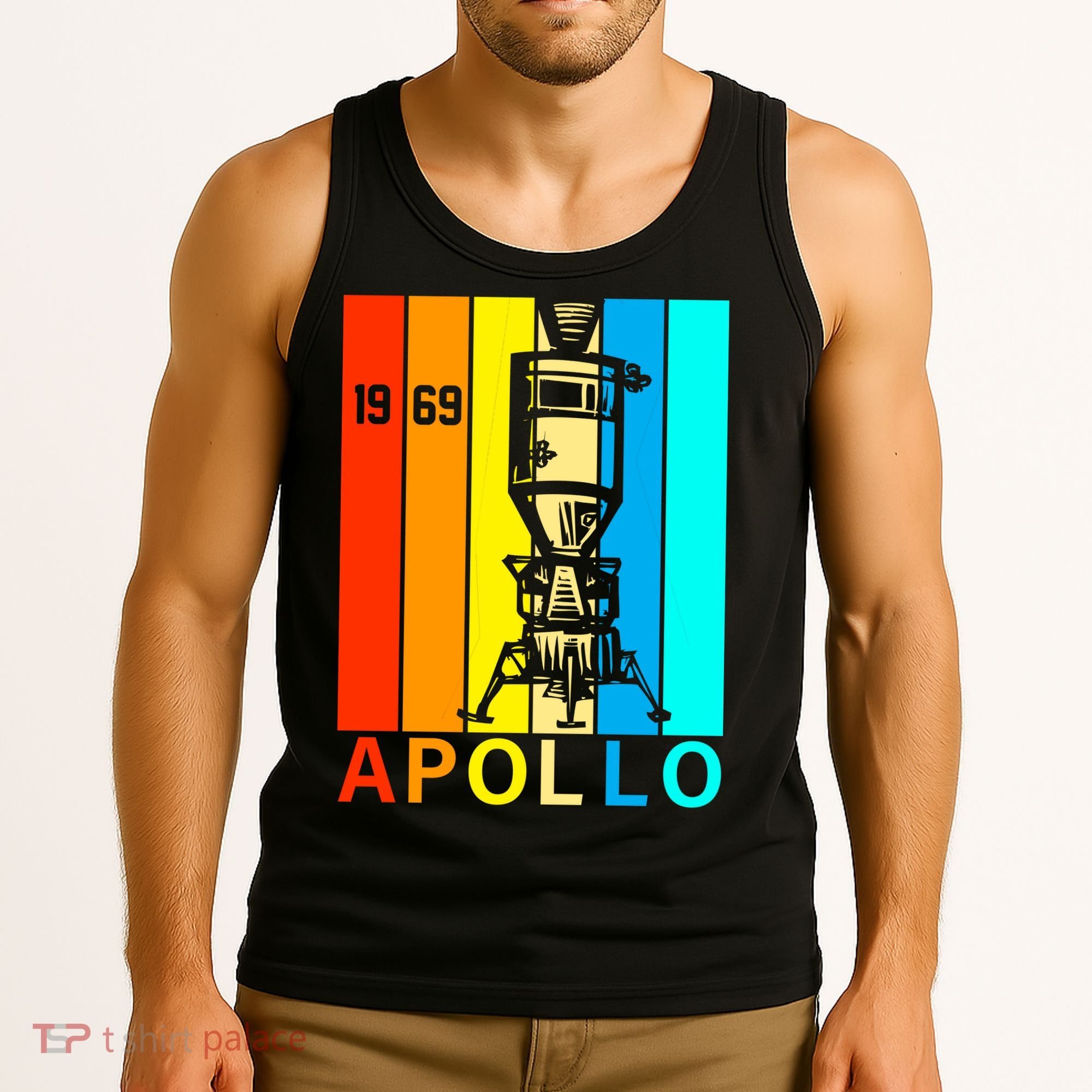 Retro Apollo 11 50th Anniversary 1969 Tank Top