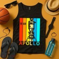 Retro Apollo 11 50th Anniversary 1969 Tank Top thumb 4