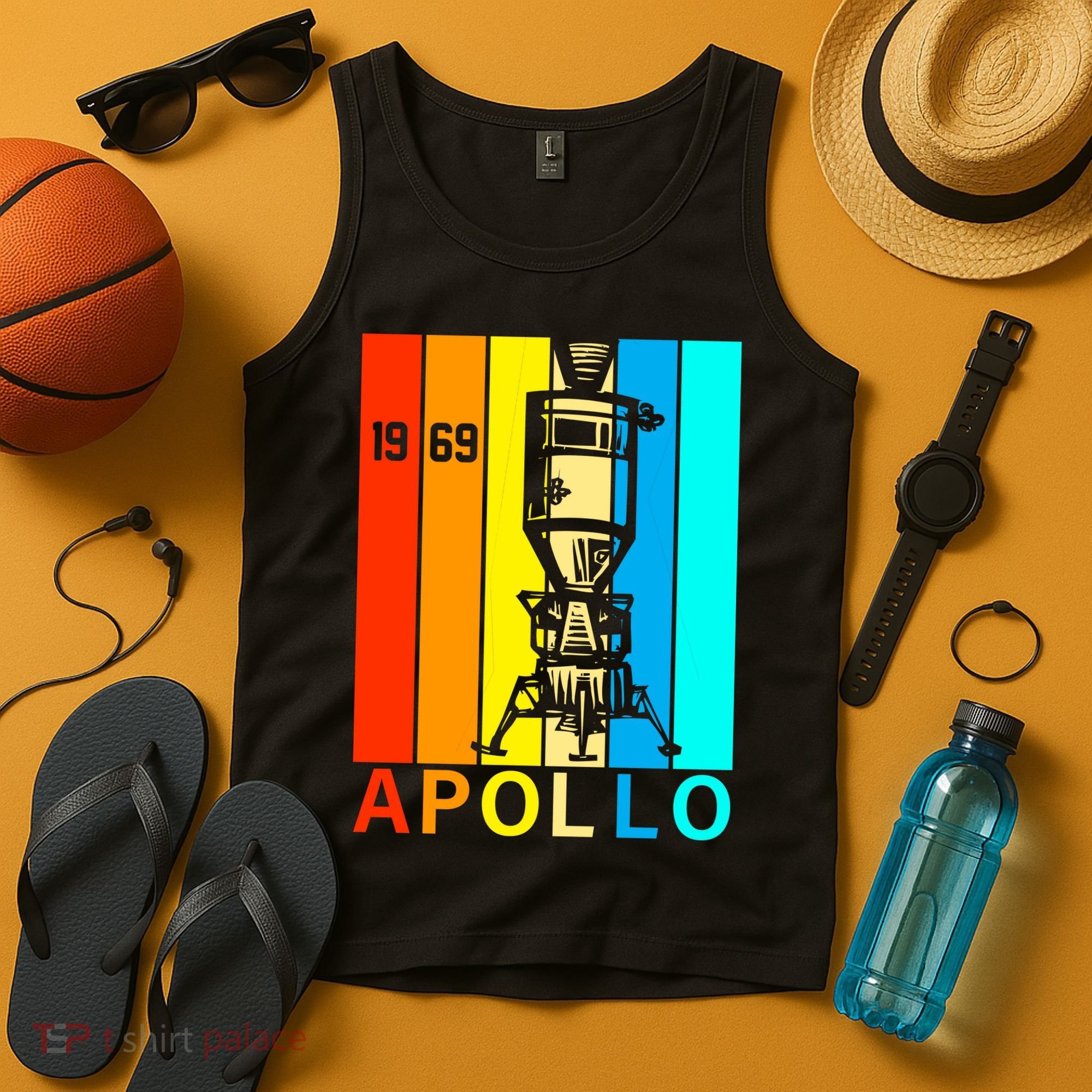 Retro Apollo 11 50th Anniversary 1969 Tank Top