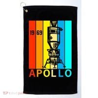 Retro Apollo 11 50th Anniversary 1969 Golf Towel thumb 0