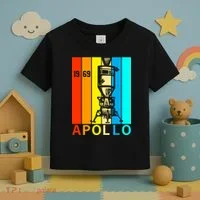 Retro Apollo 11 50th Anniversary 1969 Toddler T-Shirt thumb 3