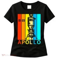 Retro Apollo 11 50th Anniversary 1969 Women's T-Shirt thumb 0