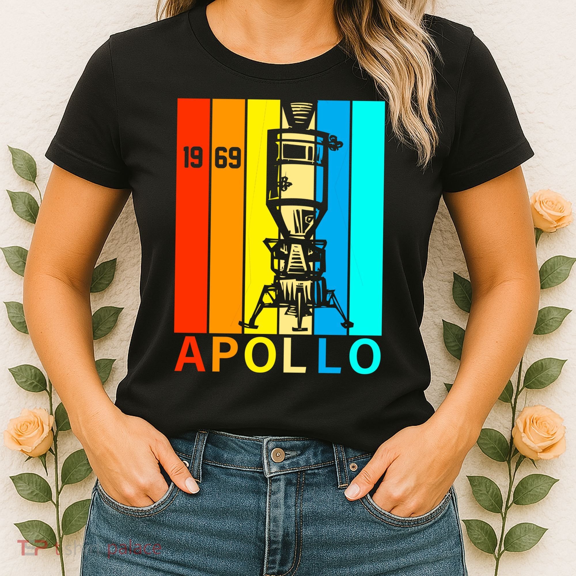 Retro Apollo 11 50th Anniversary 1969 Women's T-Shirt