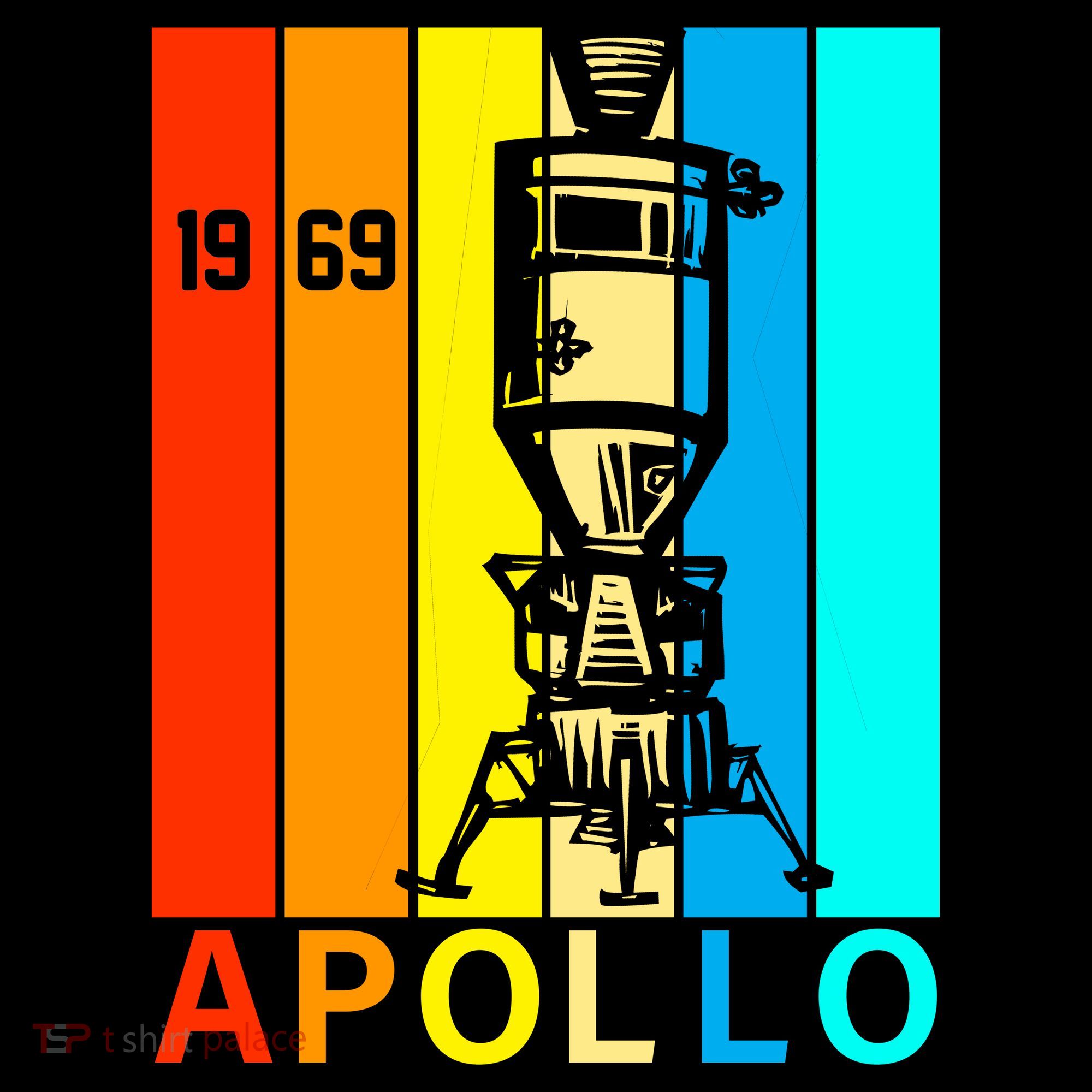 Retro Apollo 11 50th Anniversary 1969 Women's T-Shirt