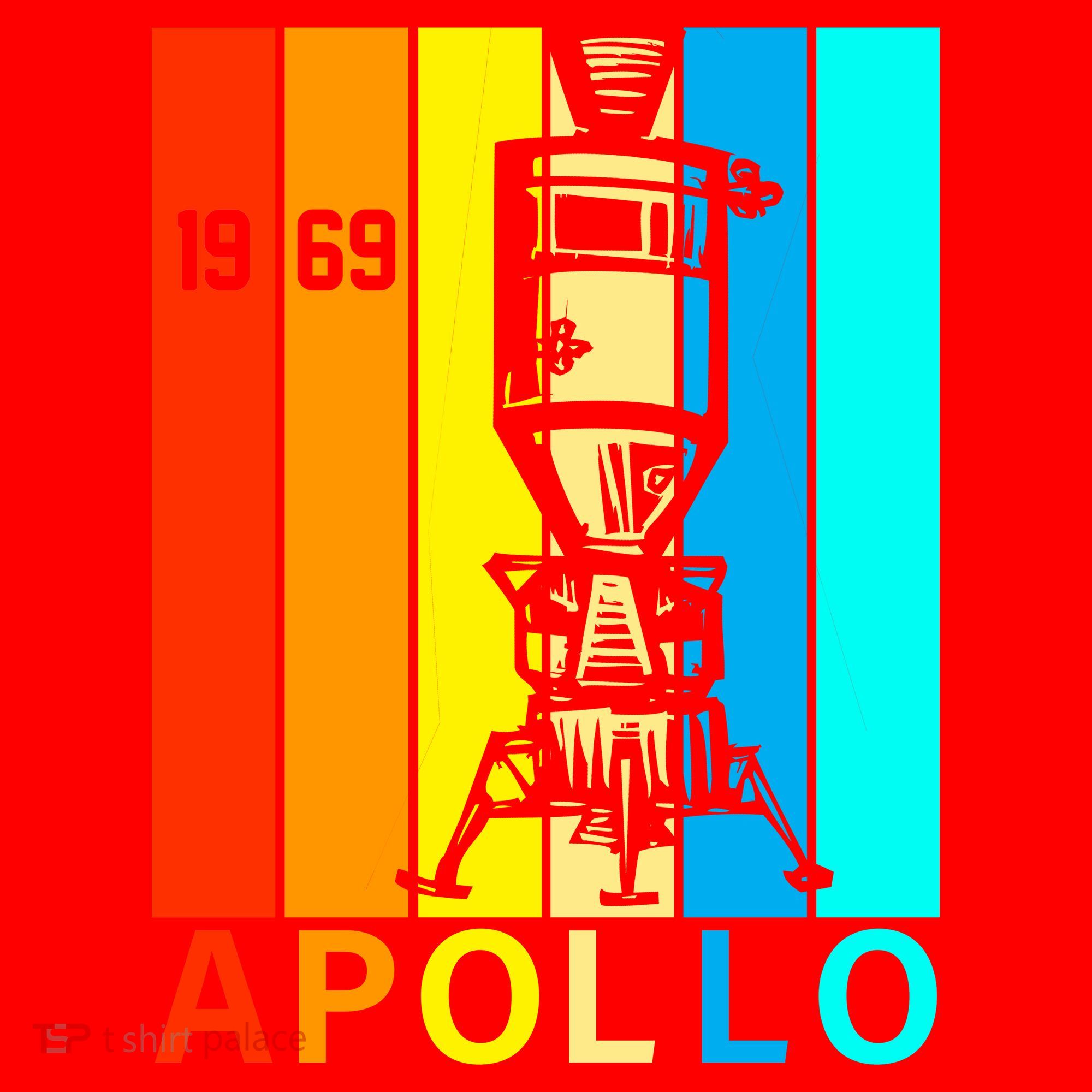 Retro Apollo 11 50th Anniversary 1969 Santa Hat