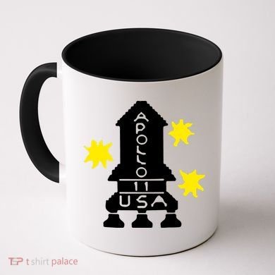 Retro Apollo 11 Spaceship Coffee Mug