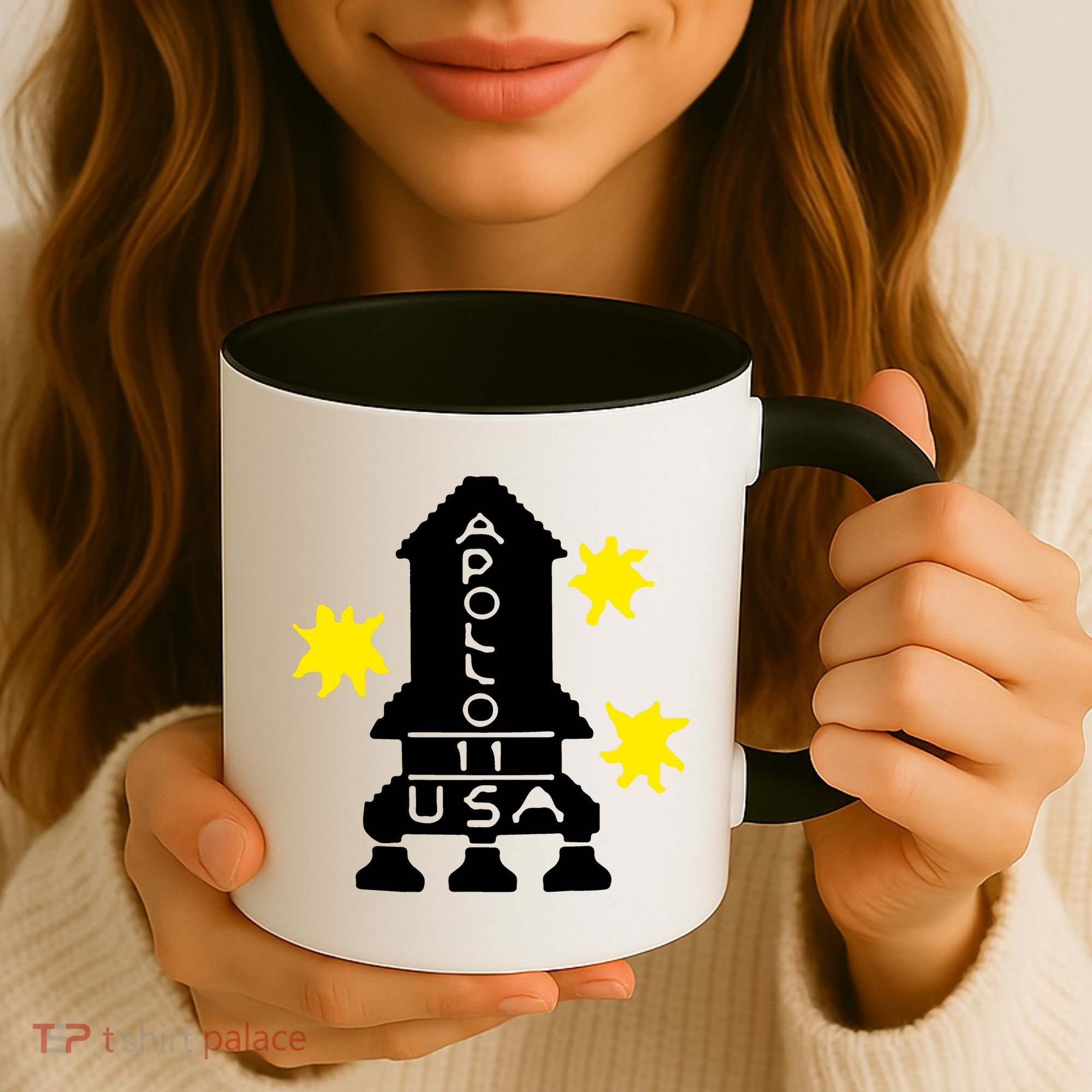 Retro Apollo 11 Spaceship Coffee Mug