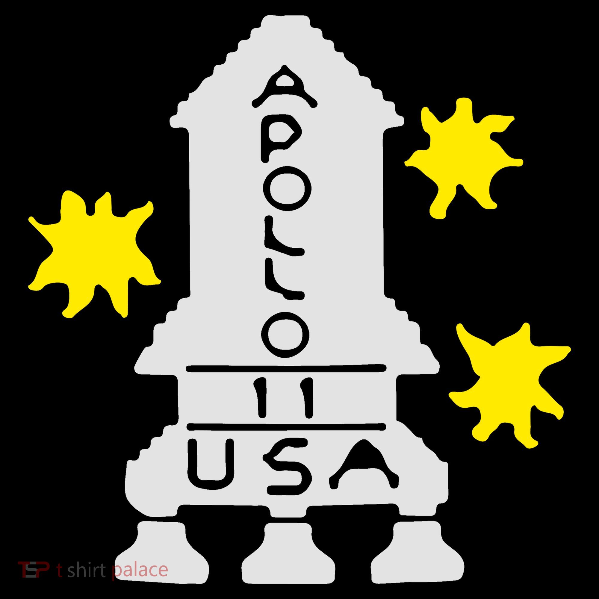 Retro Apollo 11 Spaceship Ornament