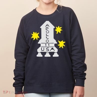Retro Apollo 11 Spaceship Women's Sweatshirt