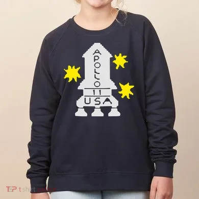 Retro Apollo 11 Spaceship Women's Sweatshirt