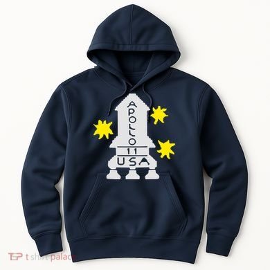 Retro Apollo 11 Spaceship Hoodie