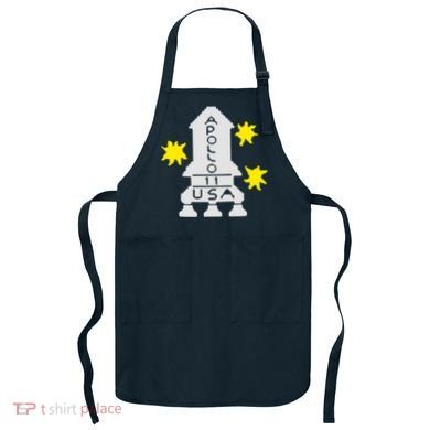Retro Apollo 11 Spaceship Apron