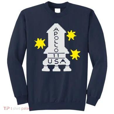Retro Apollo 11 Spaceship Sweatshirt