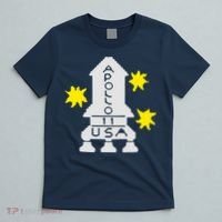 Retro Apollo 11 Spaceship T-Shirt thumb 5