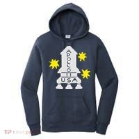 Retro Apollo 11 Spaceship Women's Hoodie thumb 0