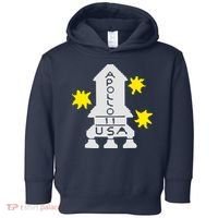 Retro Apollo 11 Spaceship Toddler Hoodie thumb 0