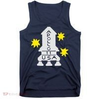 Retro Apollo 11 Spaceship Tank Top thumb 0