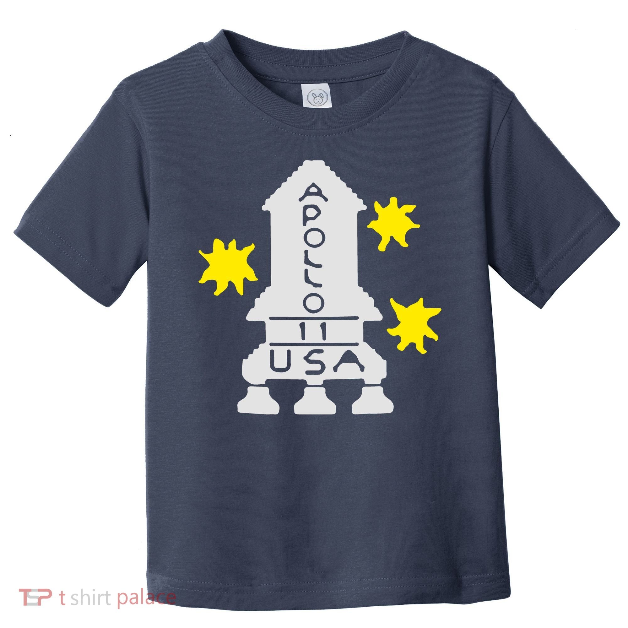 Retro Apollo 11 Spaceship Toddler T-Shirt