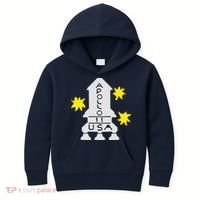 Retro Apollo 11 Spaceship Kids Hoodie thumb 0