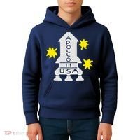 Retro Apollo 11 Spaceship Kids Hoodie thumb 4