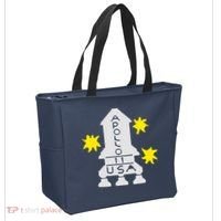 Retro Apollo 11 Spaceship Tote Bag thumb 2
