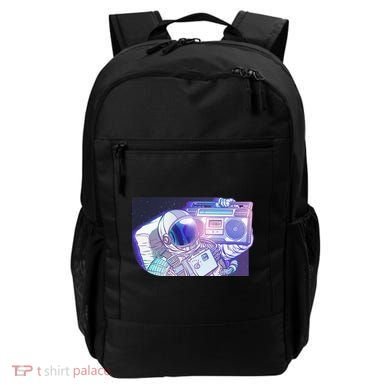 Retro Astronaut Galazy Boombox Backpack